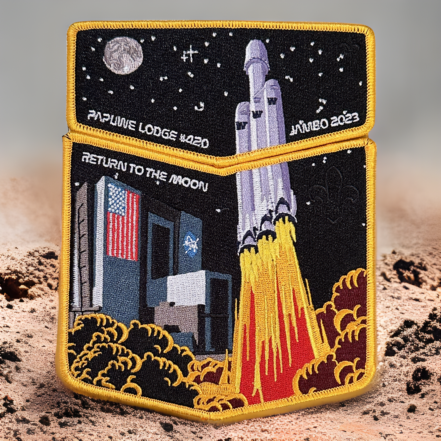 SpaceX Jamboree Patch Set