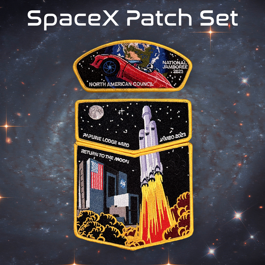 SpaceX Jamboree Patch Set